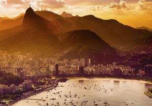 Vista aérea do bairro Botafogo