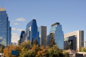 Centro de negócios, Santiago