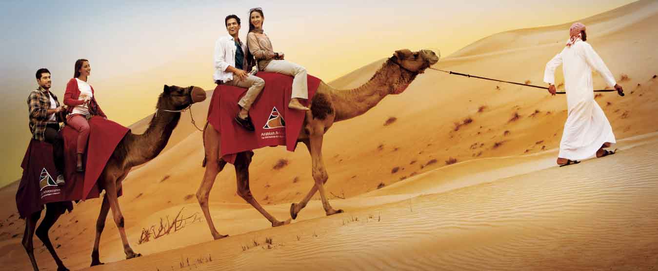 Dubai, passeio de camelo