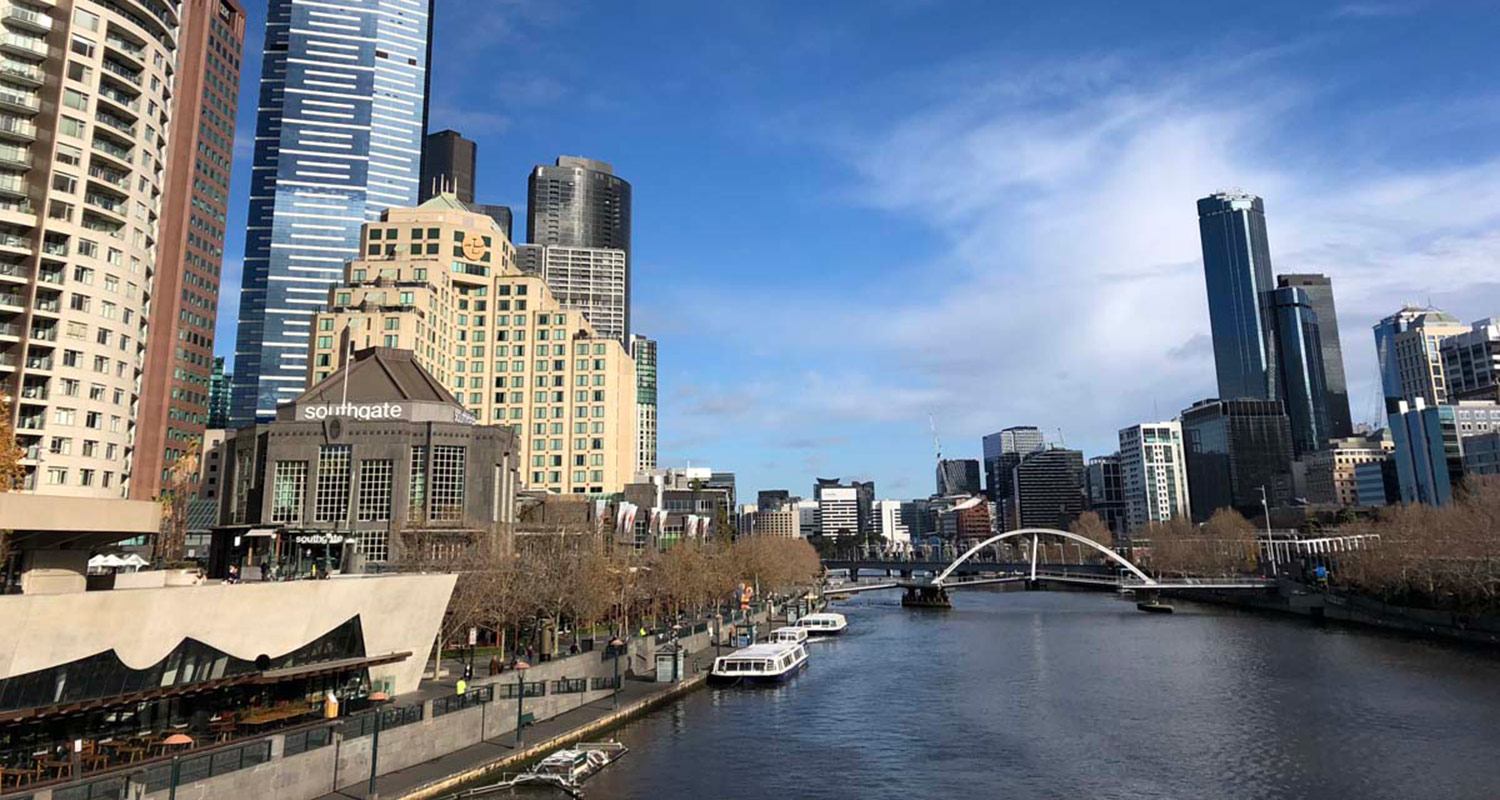 Melbourne, rio Yarra e Eureka Tower