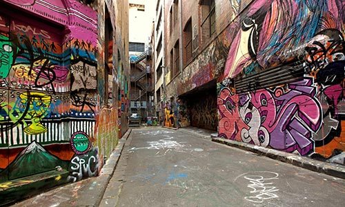 Melbourne, grafite