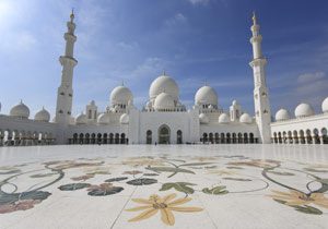 Abu Dhabi, Mesquita Sheikh Zayed.