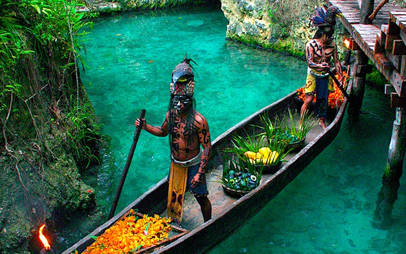 Xcaret-canoa