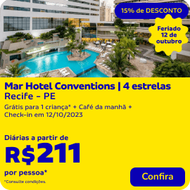 Mar Hotel Conventions | 4 estrelas