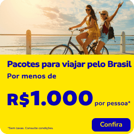 Pacotes para viajar pelo Brasil 