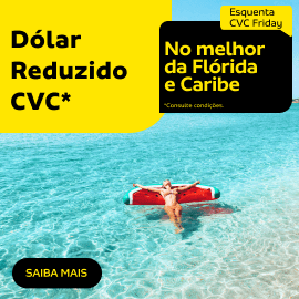 Dólar Reduzido CVC no melhor da Flórida e Caribe 