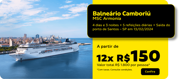 Balneário Camboriú | MSC Armonia 