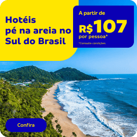 Hotéis pé na areia no Sul do Brasil 