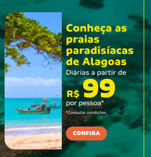 Praias paradisíacas de Alagoas