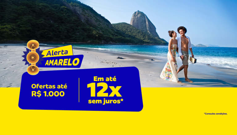 Viagens baratas: promoções de pacotes por até R$ 1.000