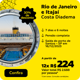 Rio de Janeiro e Itajaí - Costa Diadema