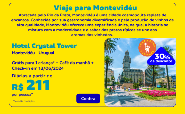 Viaje para Montevidéu