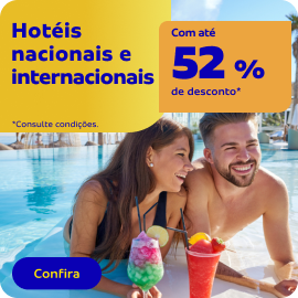 Hotéis nacionais e internacionais