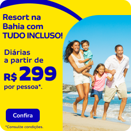 Resort na Bahia com TUDO INCLUSO!