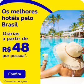 Os melhores hotéis pelo Brasil