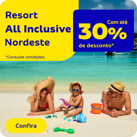  Resorts All Inclusive  Nordeste 