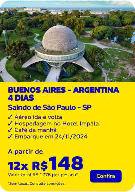 Buenos Aires – Argentina  | 4 dias