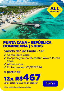 Punta Cana – República Dominicana | 5 dias