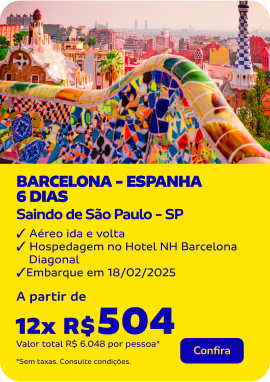 Barcelona – Espanha  | 6 dias