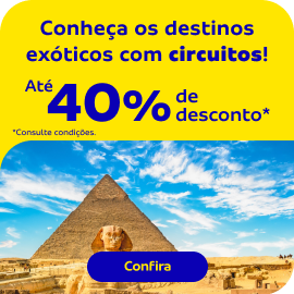 Conheça destinos exóticos com Circuitos! 