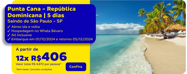 Punta Cana - República Dominicana | 5 dias