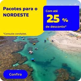 Pacotes para o Nordeste