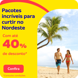 Pacotes para o Nordeste