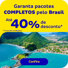 Garanta Pacotes COMPLETOS pelo Brasil!