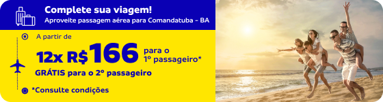 Aproveite passagem aérea para Comandatuba - BA 