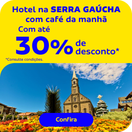 Hotel na Serra Gaúcha com café da manhã