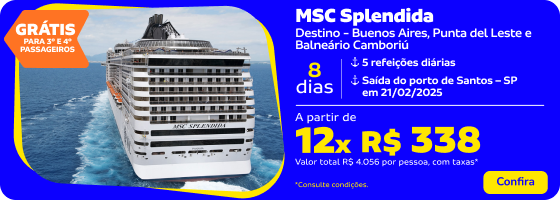 MSC SPLENDIDA | 8 dias