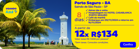 Porto Seguro - BA | 8 dias