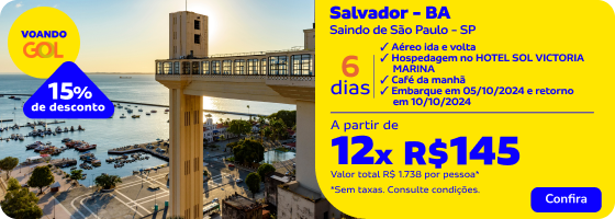 Salvador - BA | 6 dias