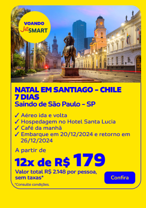 Natal em Santiago - Chile | 7 dias