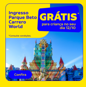  Ingresso Beto Carrero 