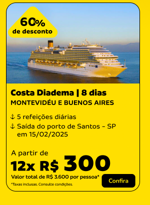 Costa Diadema | 8 dias 