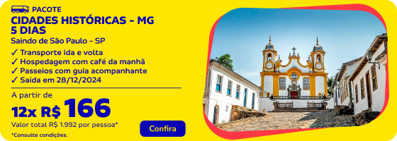 Cidades Históricas - MG | 5 dias