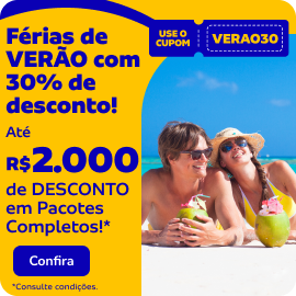 Férias de VERÃO com 30% de desconto!