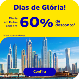 Diária em Dubai com até 60% de desconto 