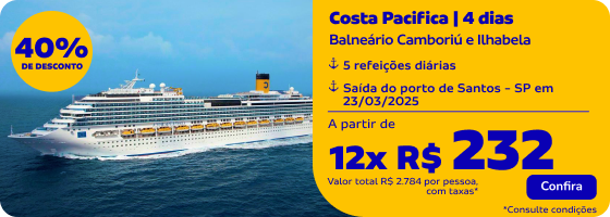 Costa Pacifica | 4 dias