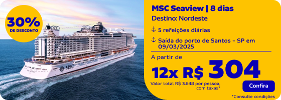 MSC Seaview | 8 dias