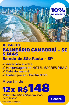 BALNEÁRIO CAMBORIÚ - SC | 5 dias